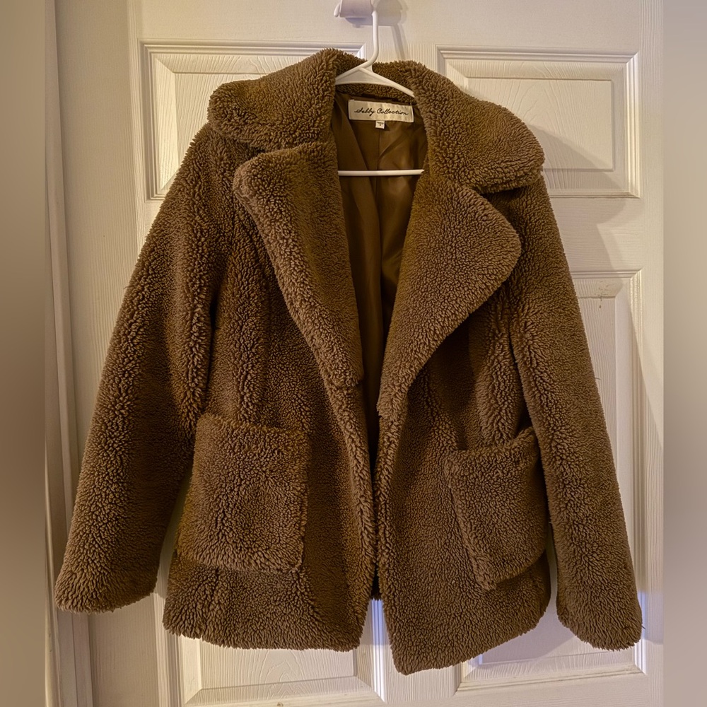 Sebby Brown Teddy Jacket